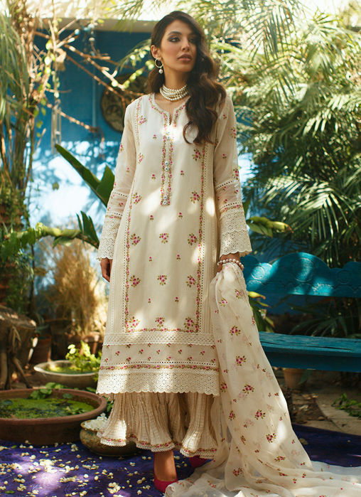 Picture of Pure Silk Crushed Pants