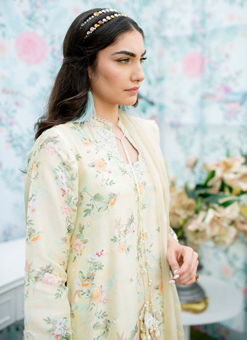 Marigold Shirt And Dupatta
