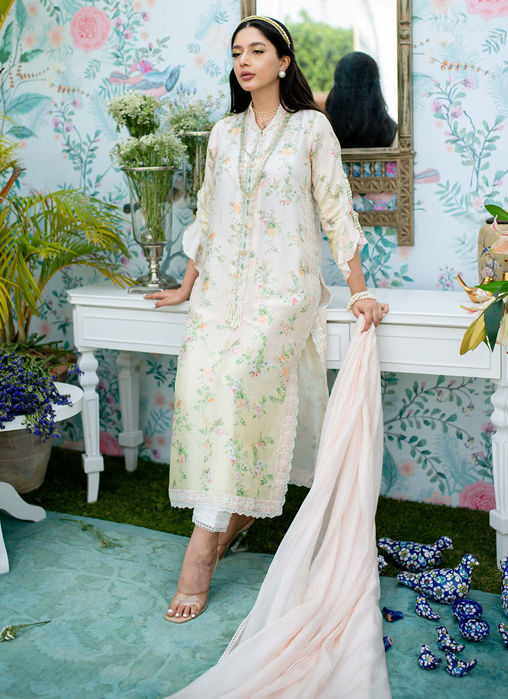 Aster Shirt And Dupatta