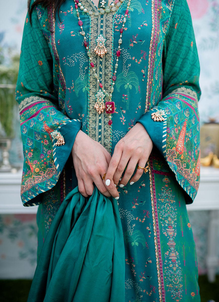 Juneberry Shirt And Dupatta