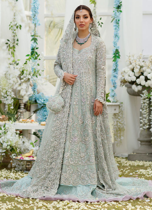 Picture of Celina Aqua Trailled Bridal