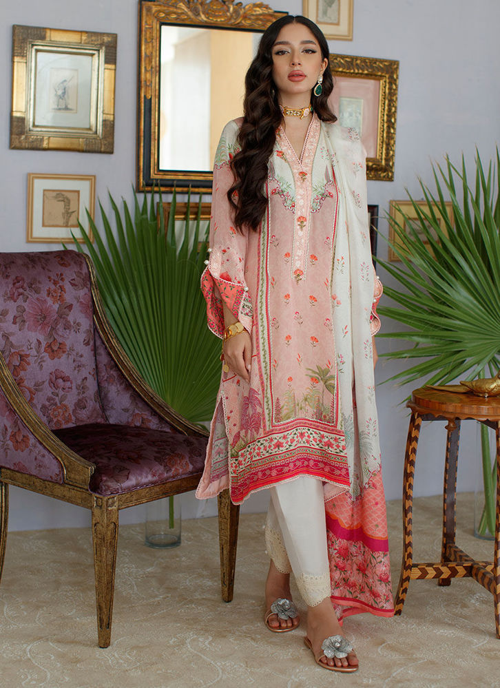Meher Coral with Modern Styling | Farah Talib Aziz