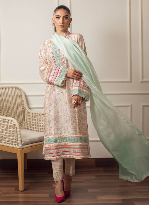 Picture of Enya Pink Shirt And Dupatta