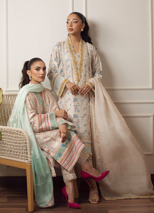 Enya Pink Shirt And Dupatta