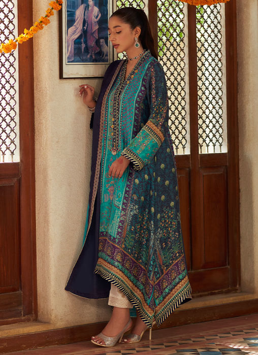 Coco Ferozi Shirt And Dupatta