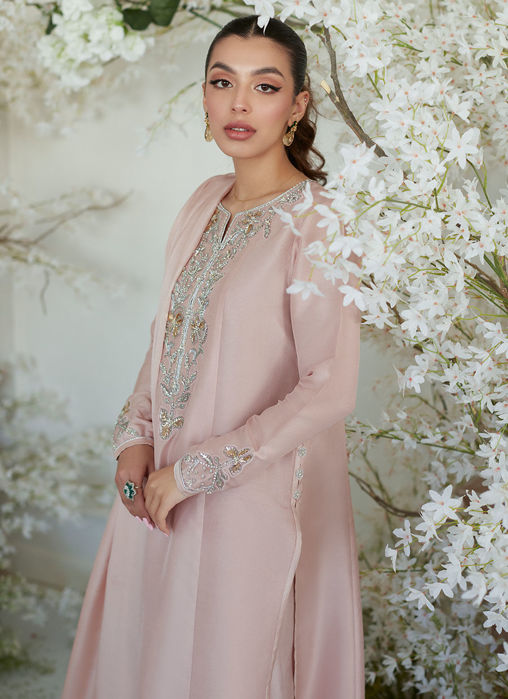 Pippa Pink Shirt And Dupatta
