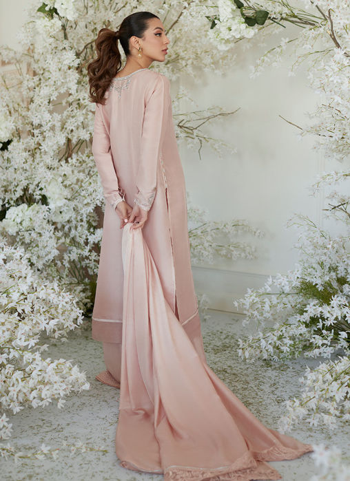 Pippa Pink Shirt And Dupatta