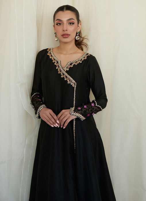 Raven Black Kalidaar And Dupatta