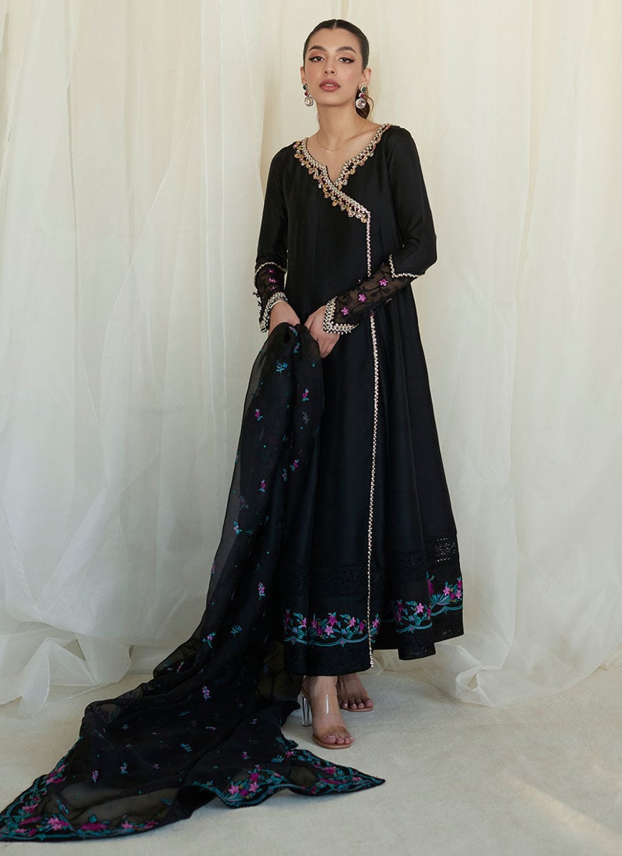 Raven Black Kalidaar And Dupatta