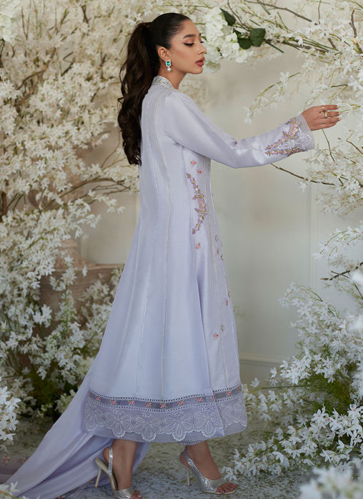 Willa Lilac Shirt And Dupatta