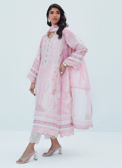 Picture of Aerin Blush Shirt And Dupatta