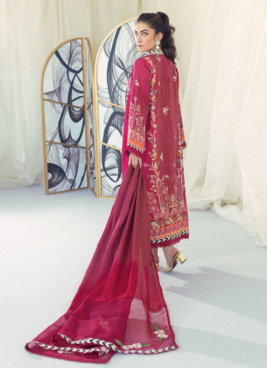 Charlize Scarlett Shirt And Dupatta