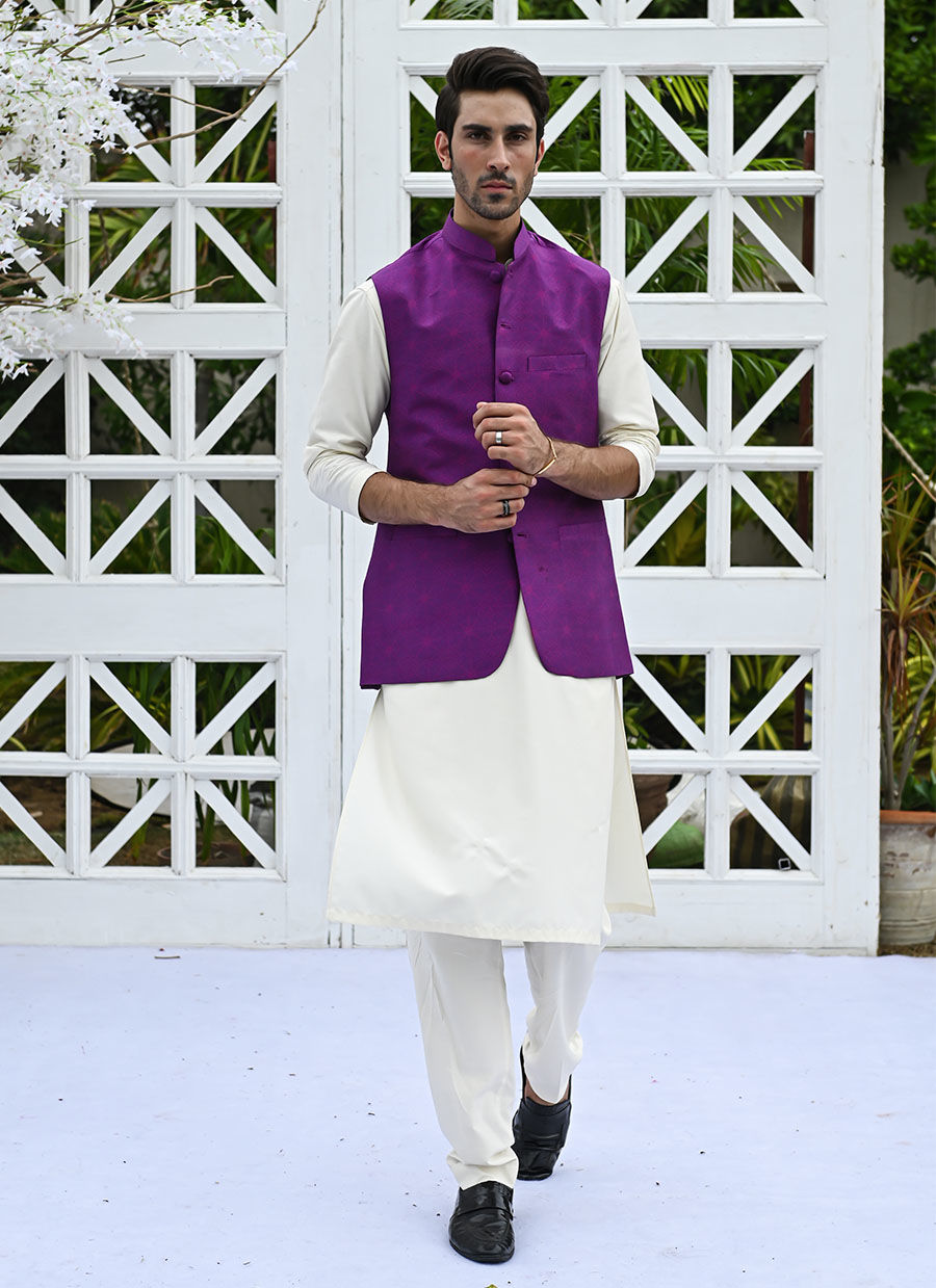 Violet waistcoat hotsell