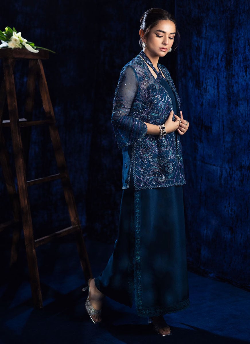 Marilyn Teal Jacket And Sheath Dress