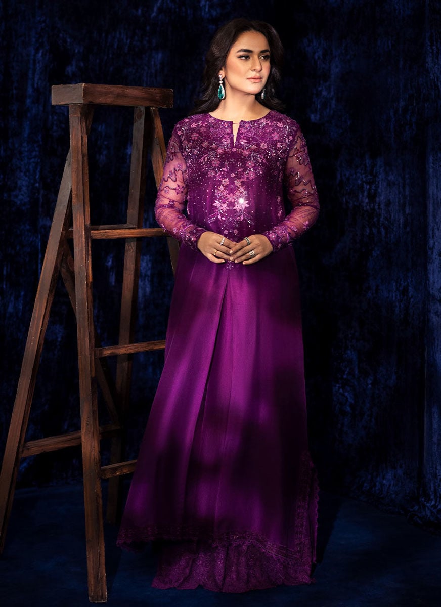 Starr Aubergine Kaftan