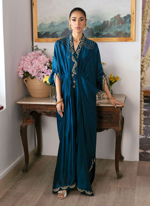 Picture of Nami Teal Kaftan
