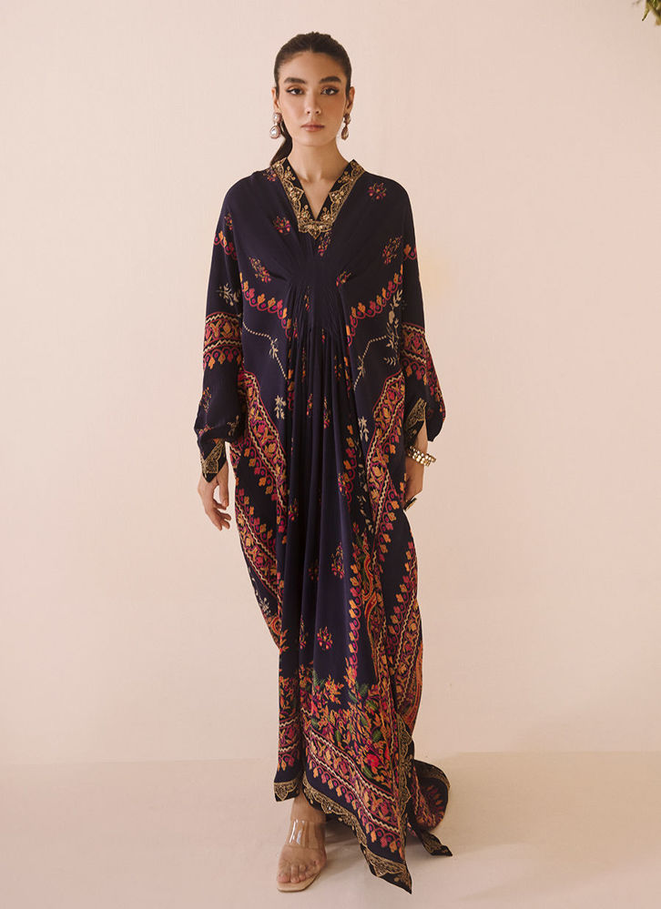 Majestic Navy Kaftan main image 0