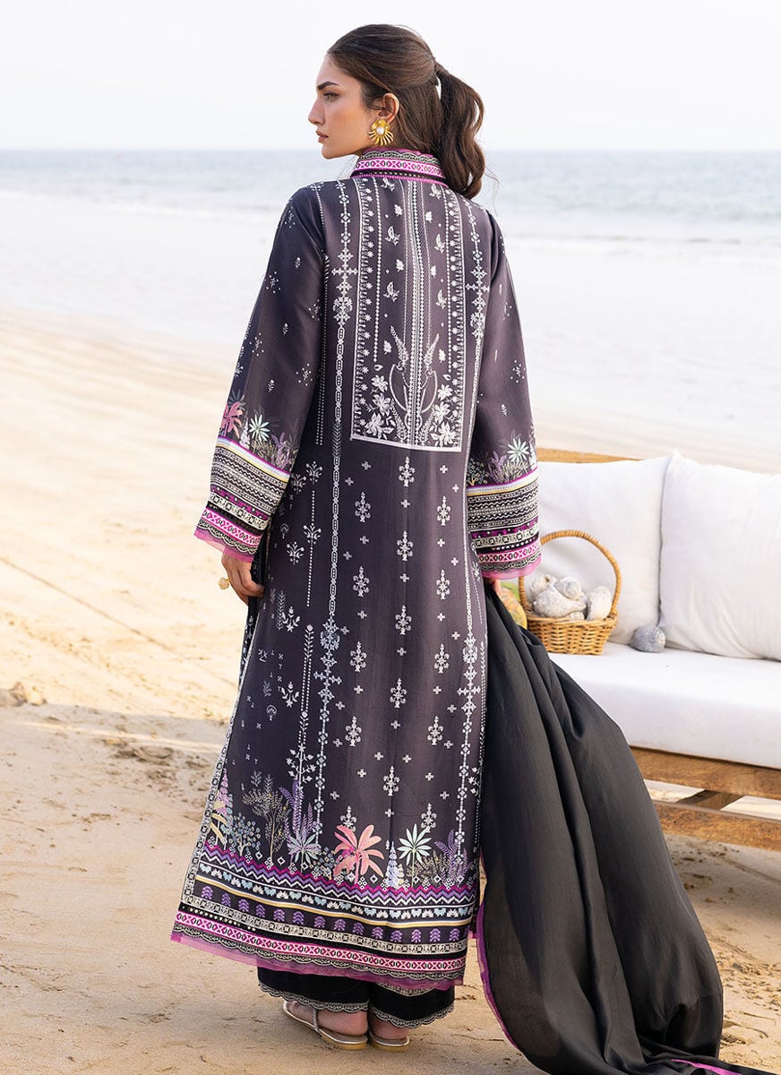 Suri Onyx Shirt And Dupatta