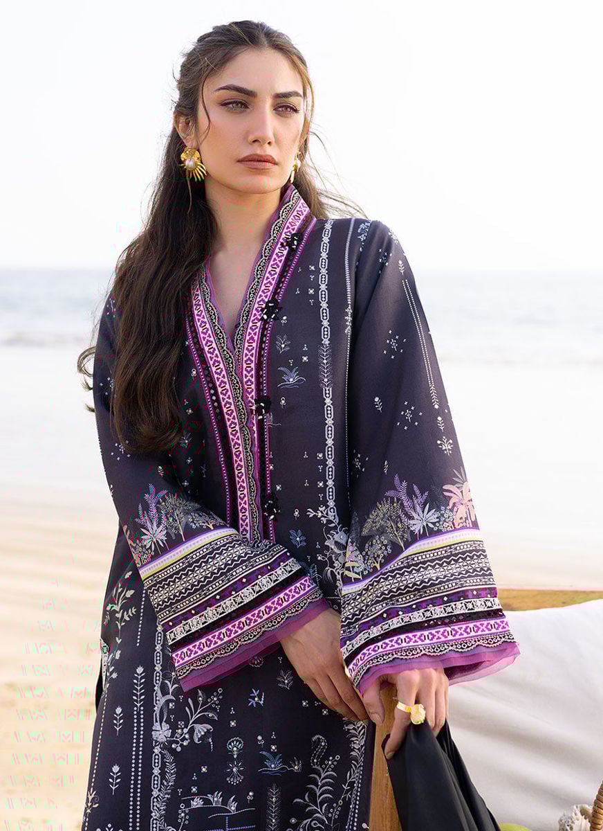 Suri Onyx Shirt And Dupatta