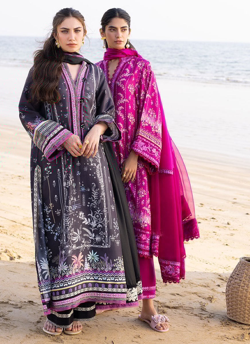 Suri Onyx Shirt And Dupatta