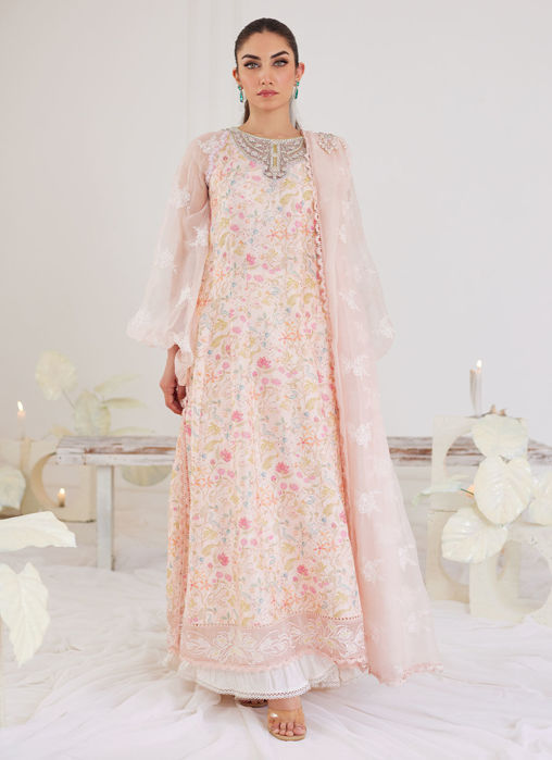 Ramona Shirt With Pre-Draped Dupatta