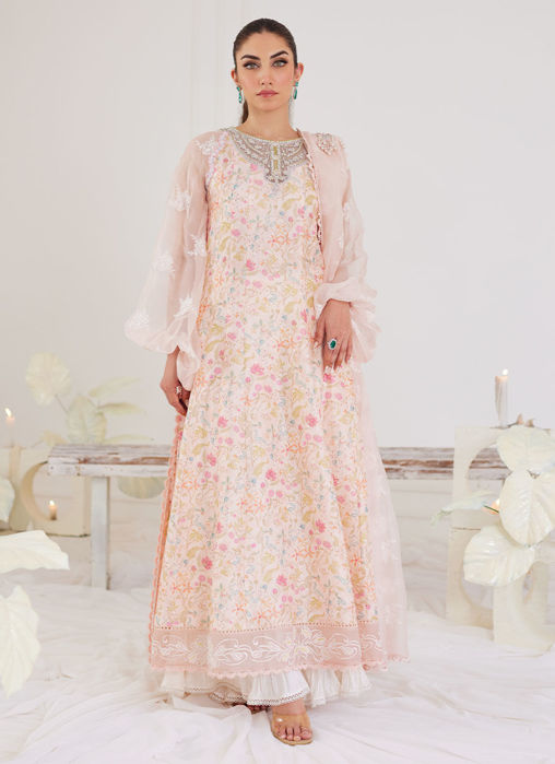 Ramona Shirt With Pre-Draped Dupatta