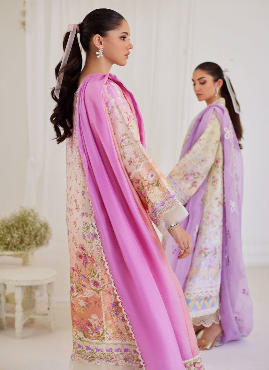 Maura Ombre Shirt And Dupatta