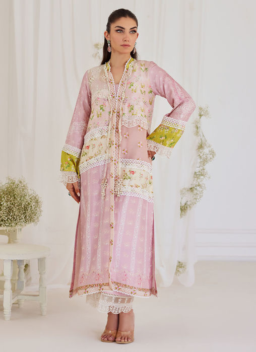 Lucia Patchwork Jacket And Slip