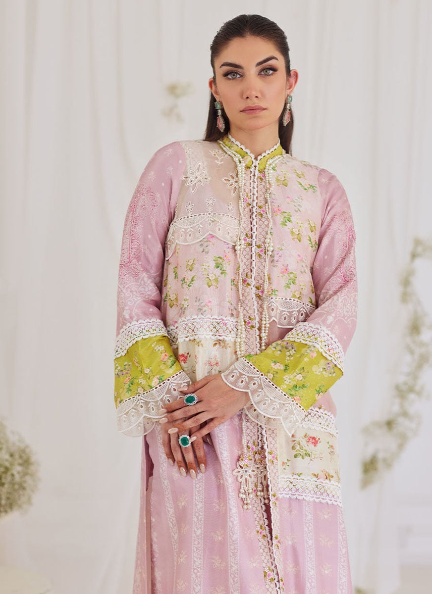 Lucia Patchwork Jacket And Slip