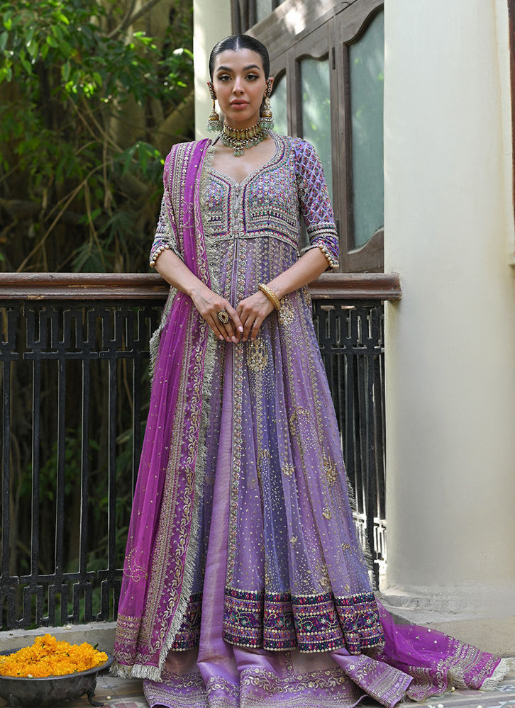 Hadria Lilac Kalidaar with Timeless Appeal | FTA