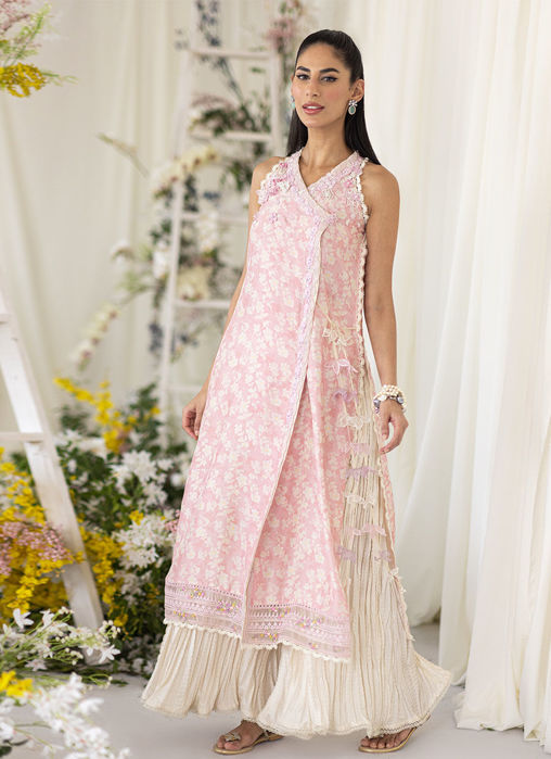 Picture of Nesta Blush Crushed Pants