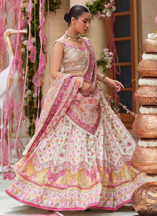 Rinesa Ivory Lehenga Choli