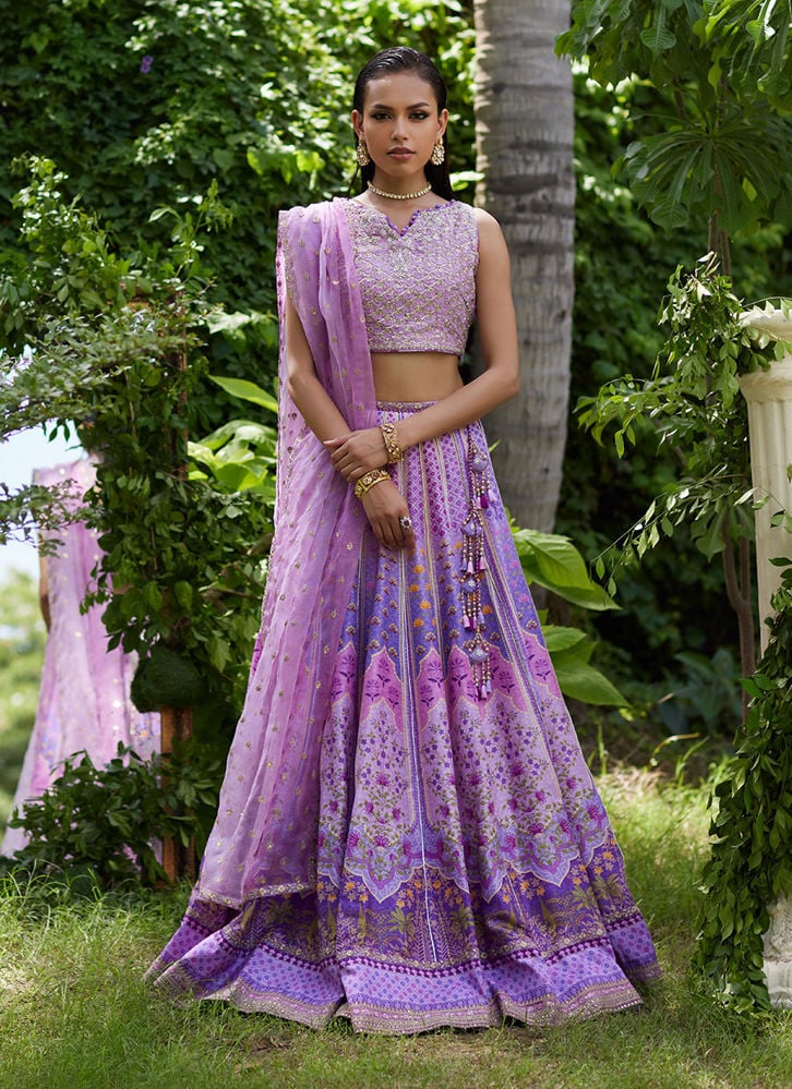 Ferazia Embellished Lehenga Choli for women from farahtalibaziz