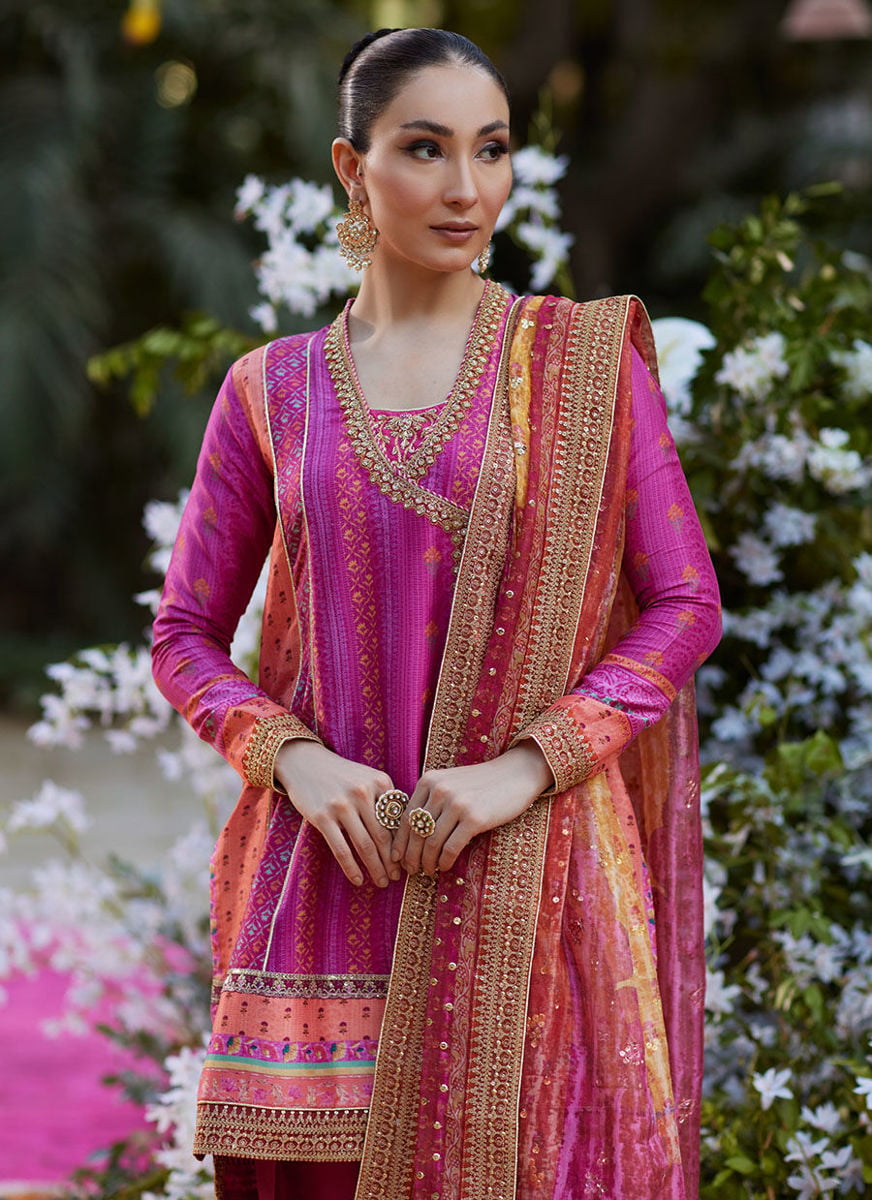 Sibel Short Angharka And Dupatta