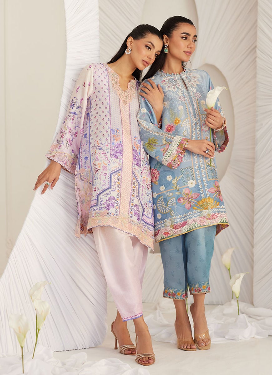 Carla Slate Blue Shirt And Pants