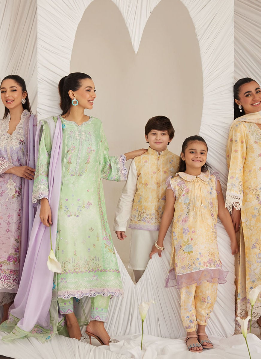 Felice Aqua Shirt And Dupatta