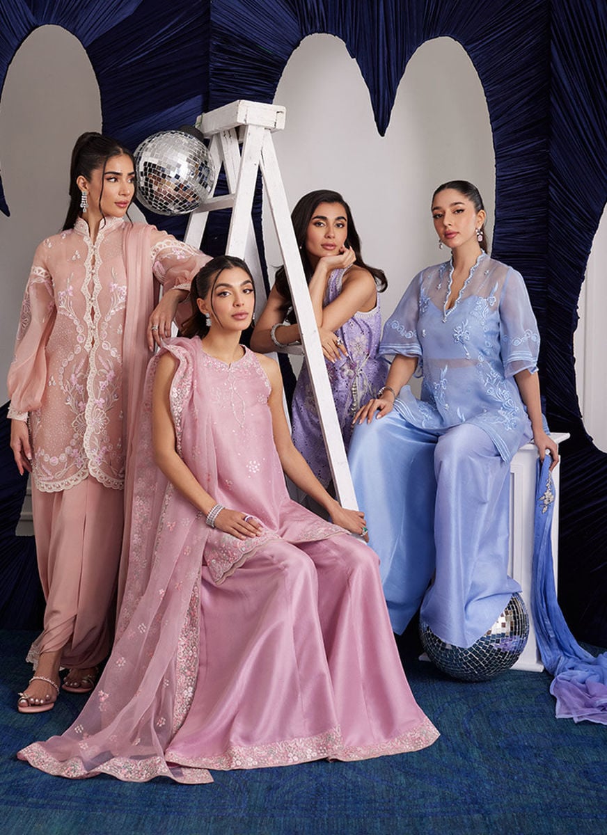 Piper Blush Shirt And Dupatta