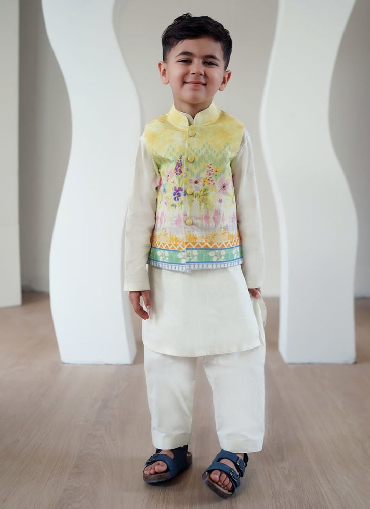 Cali Mini Waistcoat for kids from farahtalibaziz