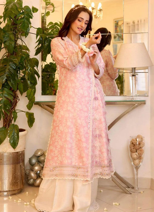 Picture of Momal Sheikh In Nesta Blush