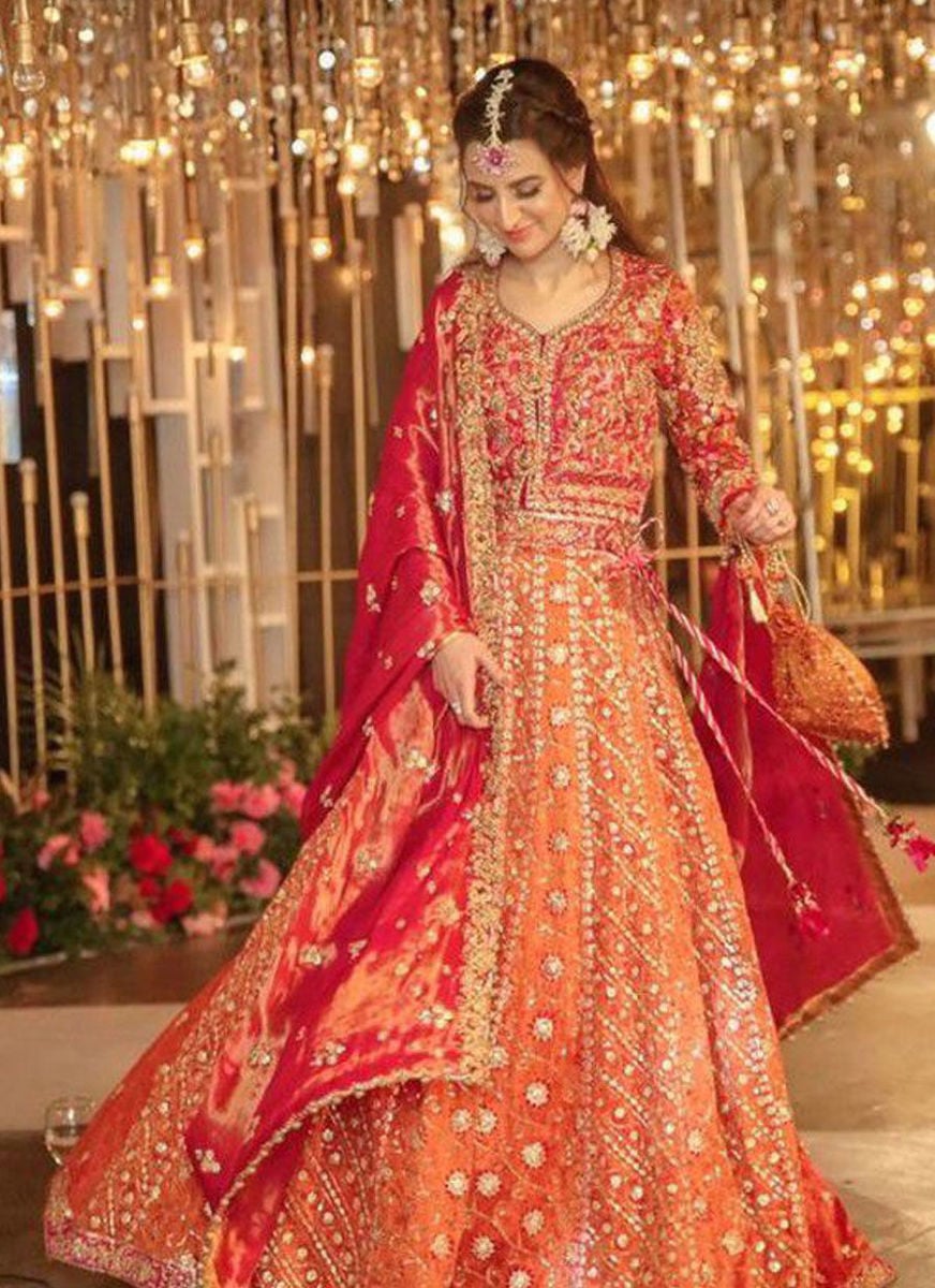 Marwa In A Custom #Farahtalibaziz Lehnga Choli