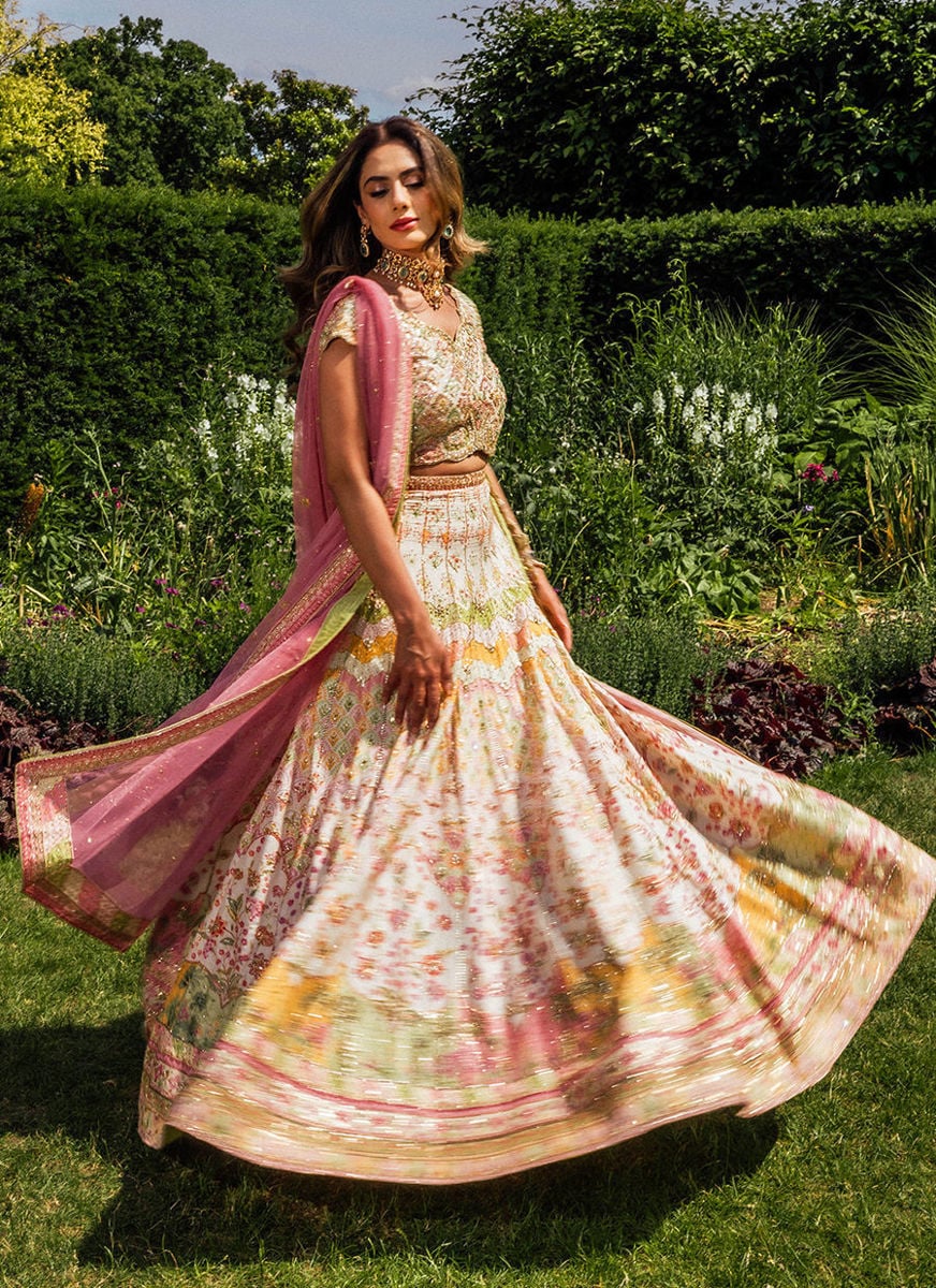 Izel Printed Lehenga Choli