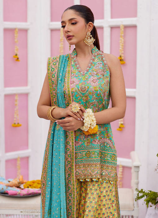 Ryenna Blockprinted Short Shirt And Dhaka