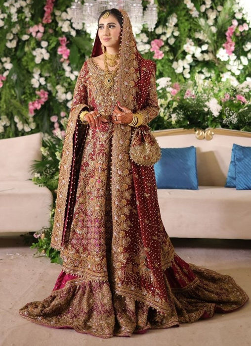 The Classic Red Bridal by #FarahTalibAziz