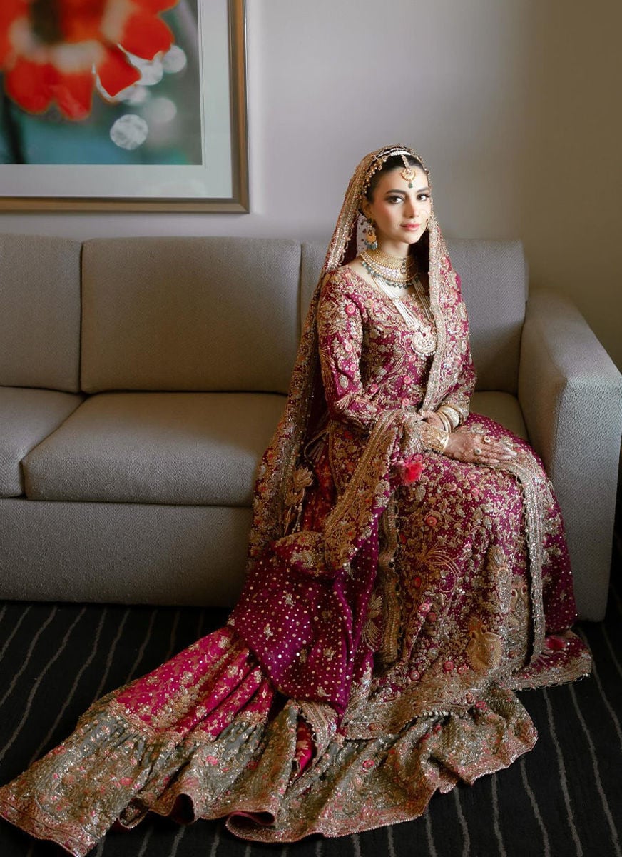 #FTABride in Signature Mehrunnissa Bridal