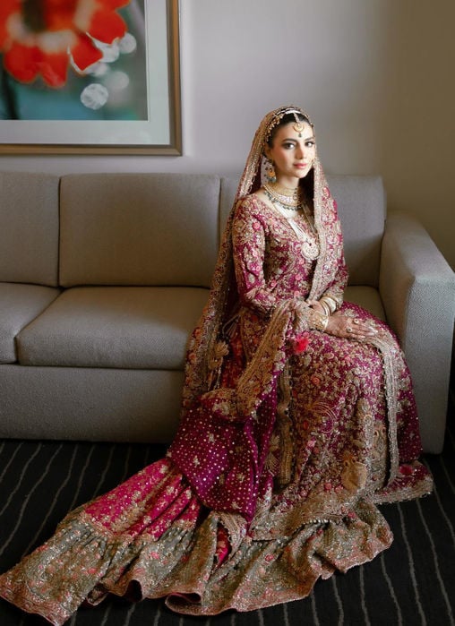 #FTABride in Signature Mehrunnissa Bridal