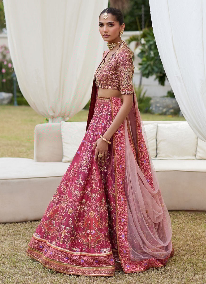 Alira Magenta Lehnga Choli