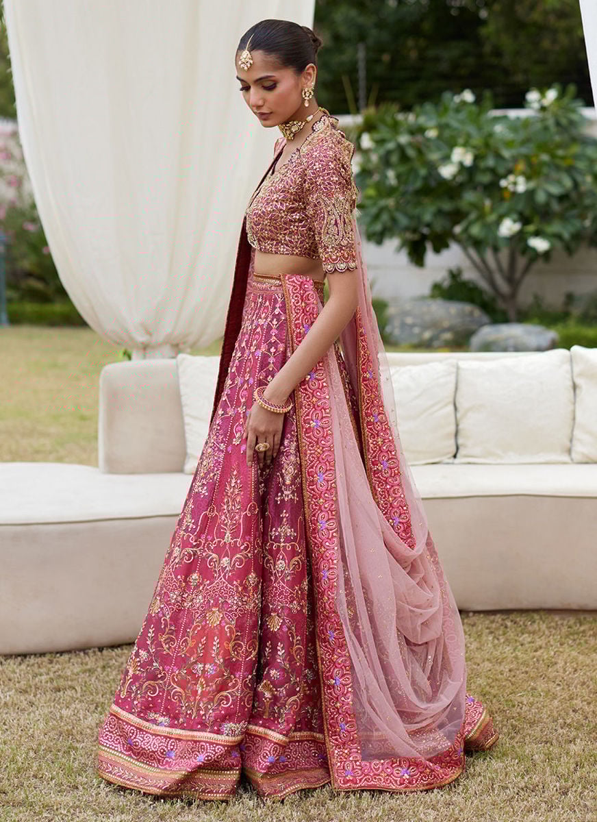 Alira Magenta Lehnga Choli