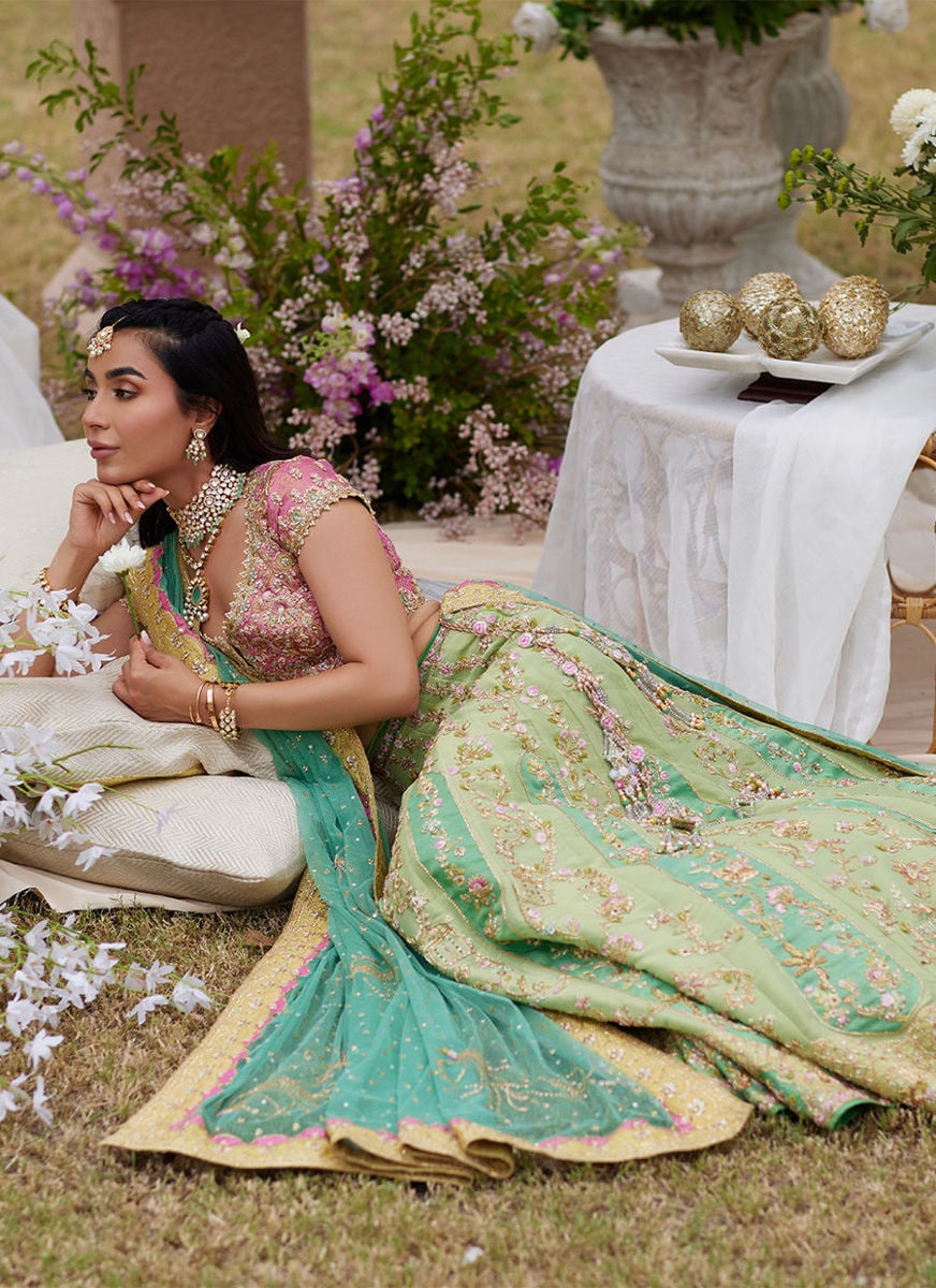 Talia Pastel Lehnga Choli