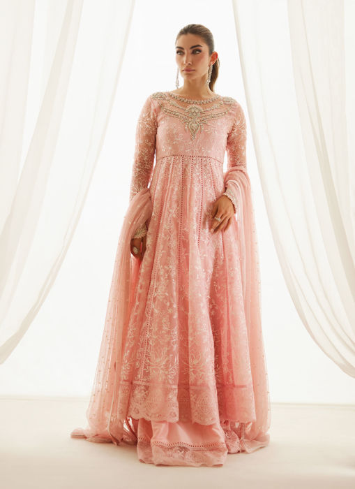 True Blush Kalidaar And Dupatta