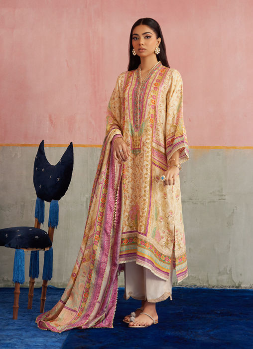 Vivi Shirt And Dupatta
